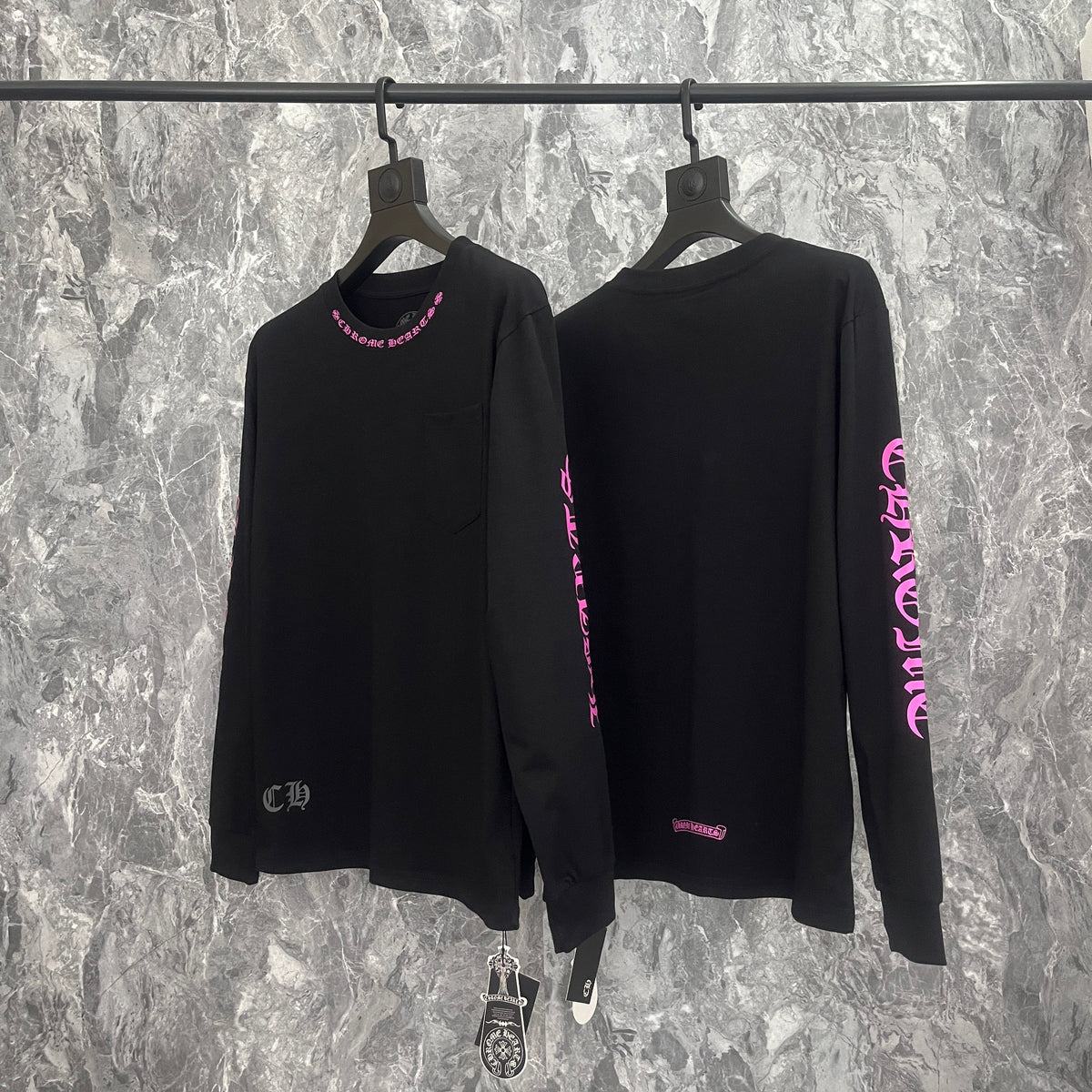 Chrome Hearts Men's Long-Sleeve T-shirt Sweatshirt K9018