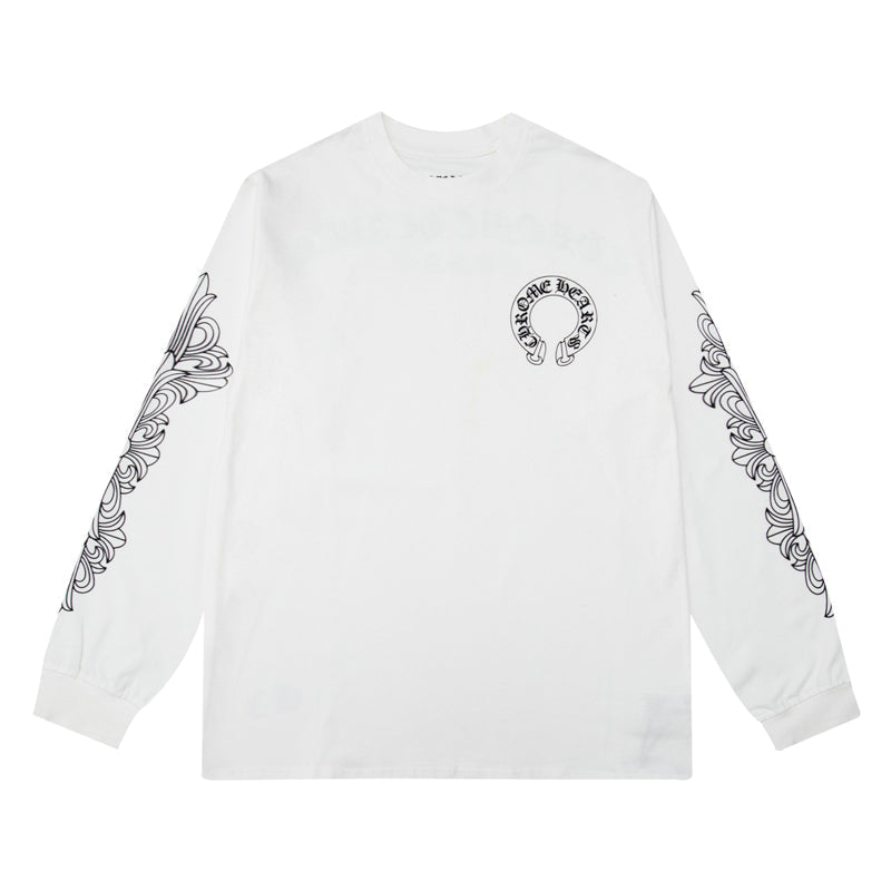 Chrome Hearts Men's Long-Sleeve T-shirt Sweatshirt K8005
