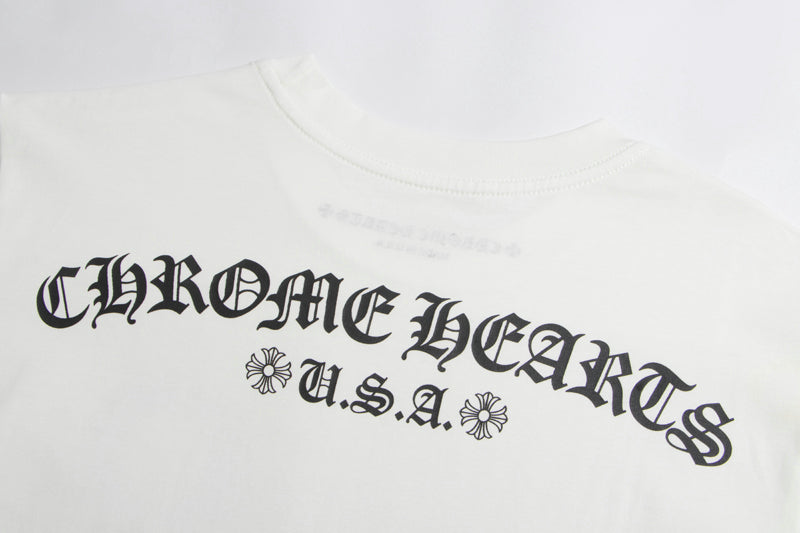 Chrome Hearts Men's Long-Sleeve T-shirt Sweatshirt K8005