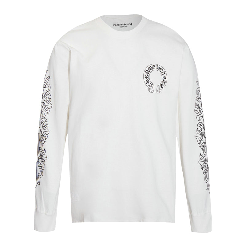 Chrome Hearts Men's Long-Sleeve T-shirt Sweatshirt K8005