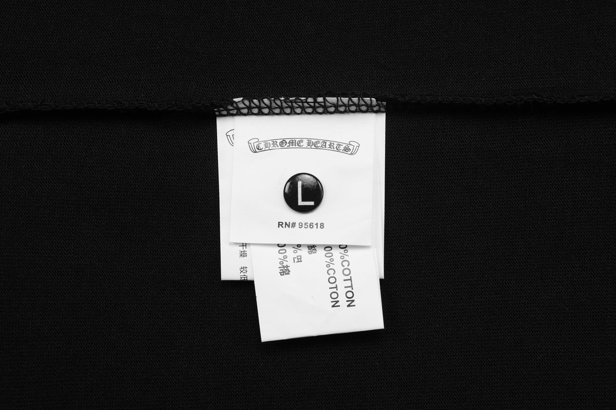 Chrome Hearts Classic Horseshoe Logo Embroidered T-shirt TB32