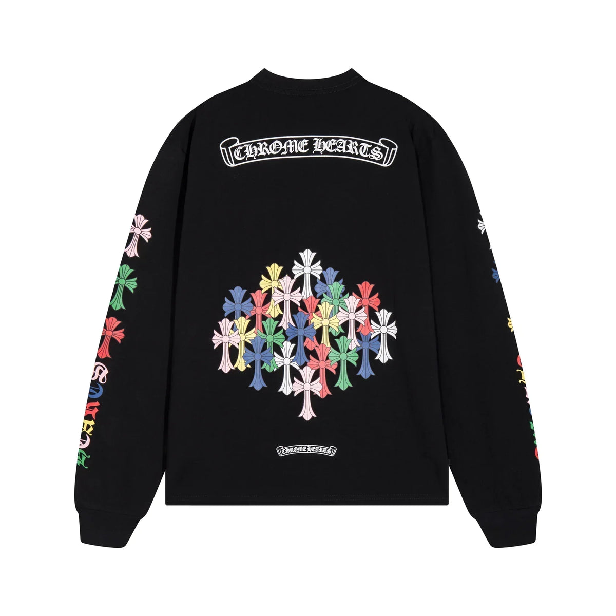 Chrome Hearts Men's Long-Sleeve T-shirt Sweatshirt K8015