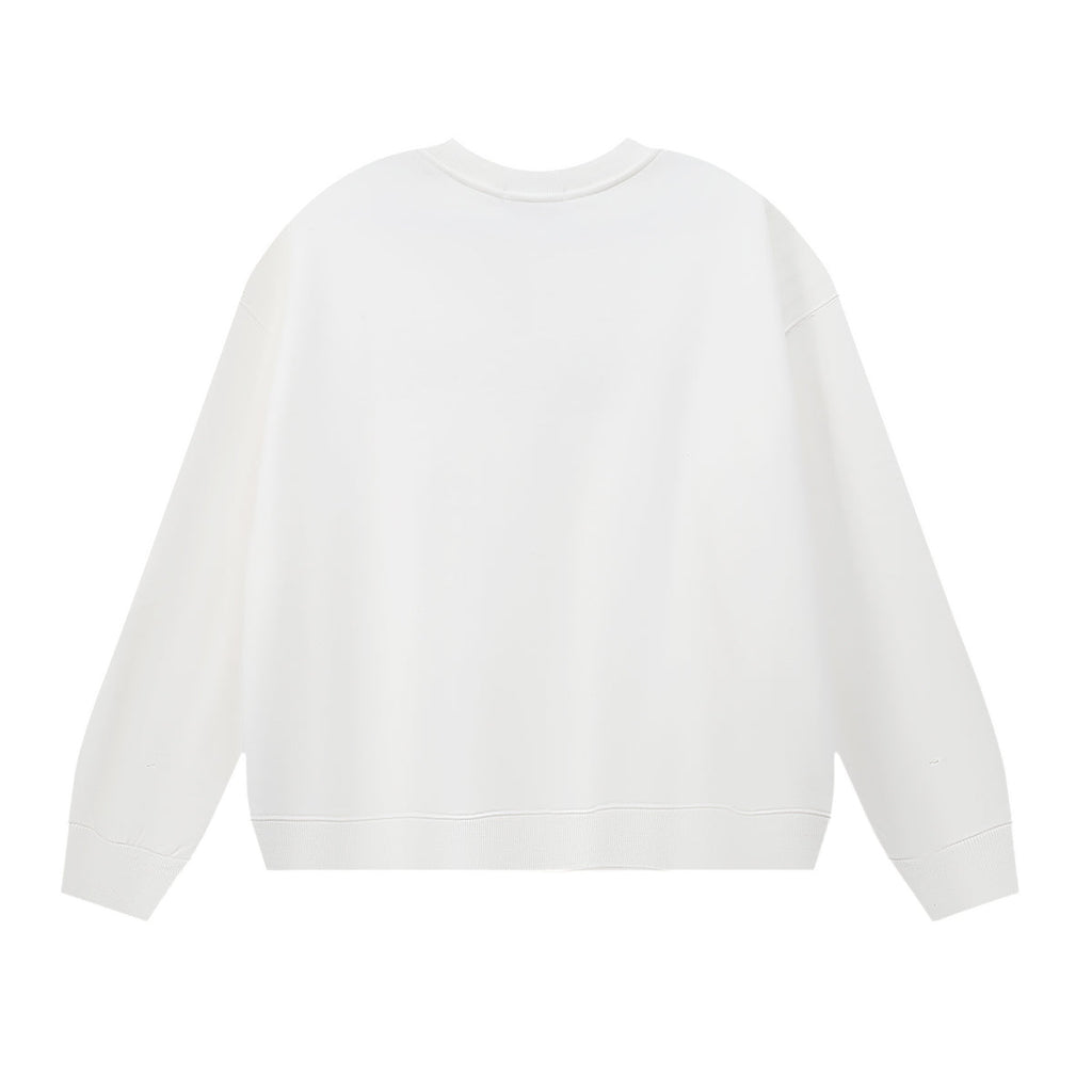 Purple Men's Long-Sleeve T-shirt Sweatshirt 1133